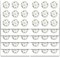 90 Pcs Gold Foil Mother's Day Stickers - 1.4" Greenery Floral Labels - Premium Self-Adhesive Seals for Gifts, Cards, and Envelopes